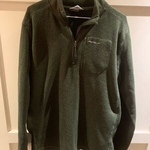 * SOLD*  Men's Dark Green Eddie Bauer Sweater